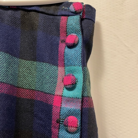 Vintage Plaid Skirt - Picture 3 of 3